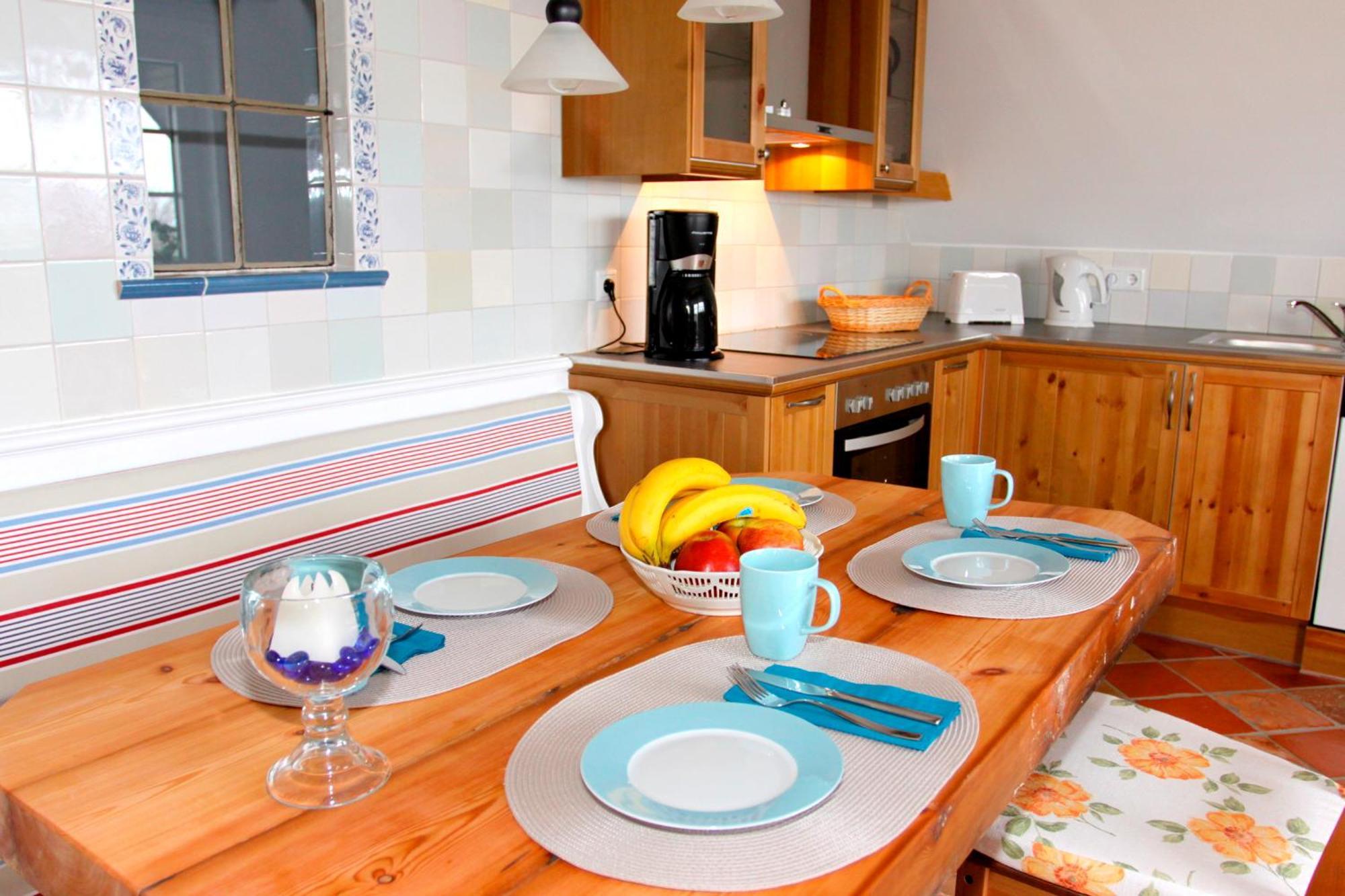 Apartamento Wohnen Unter Reet Galmsbull Exterior foto