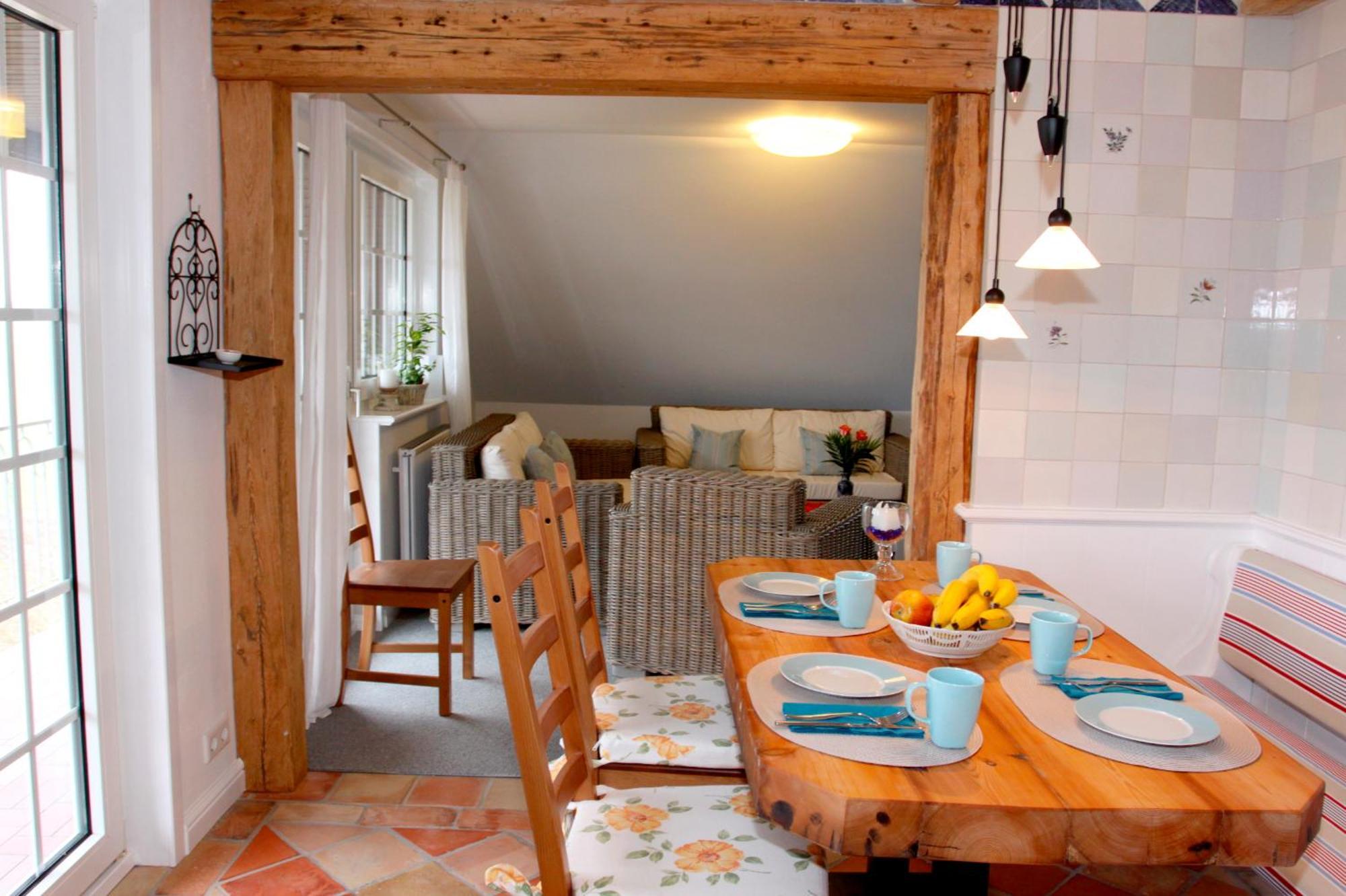 Apartamento Wohnen Unter Reet Galmsbull Exterior foto