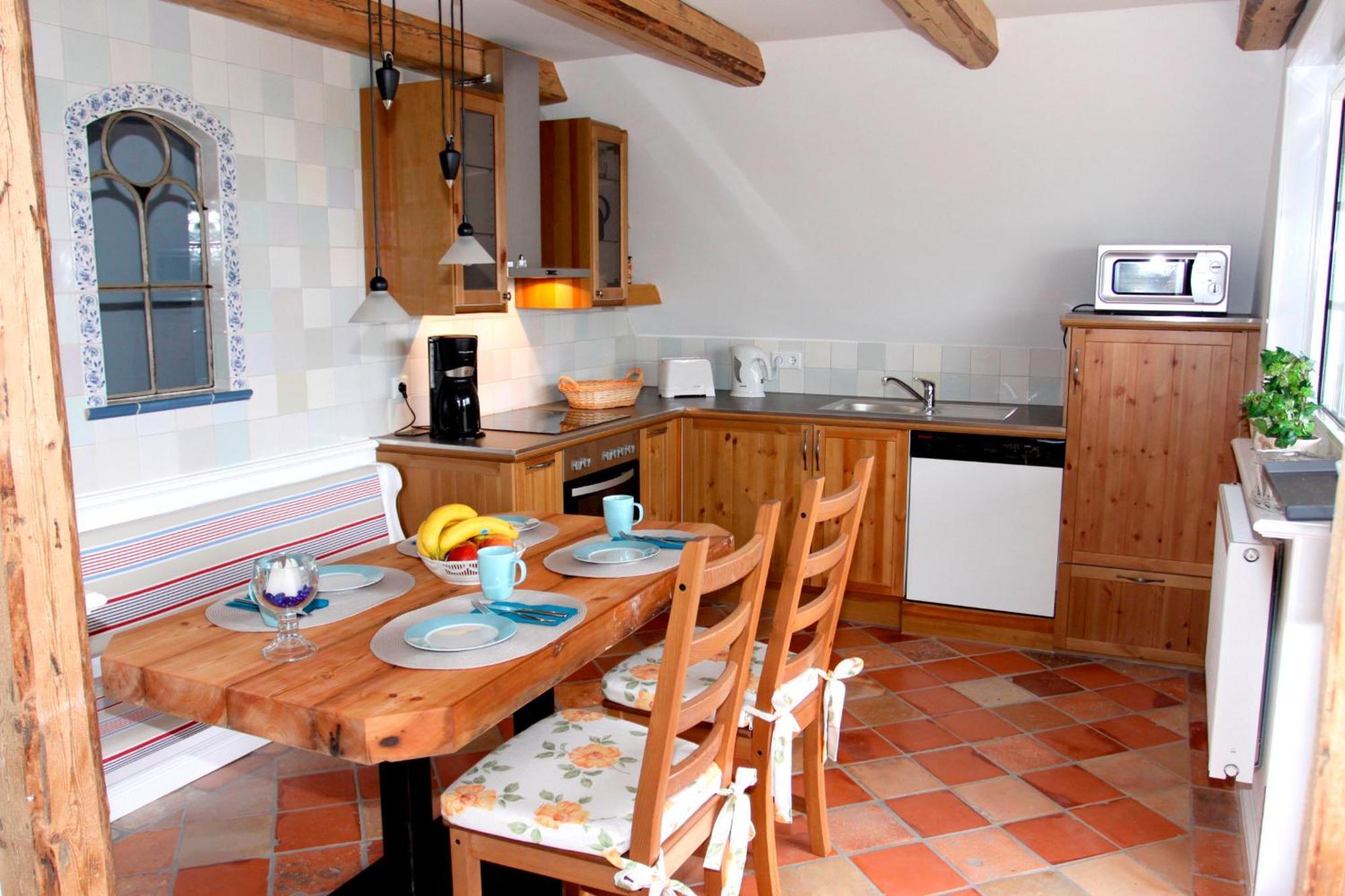 Apartamento Wohnen Unter Reet Galmsbull Exterior foto