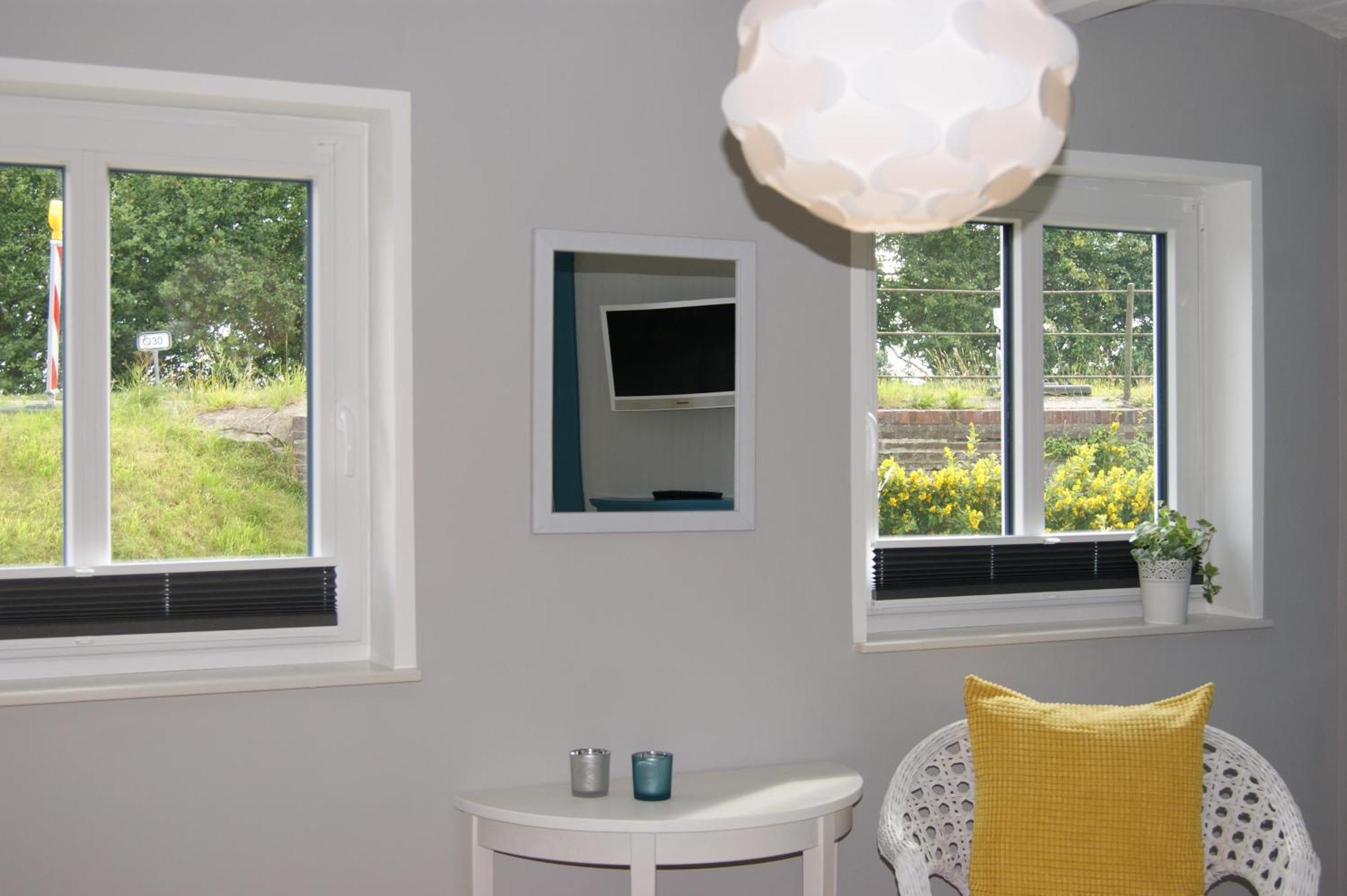 Apartamento Wohnen Unter Reet Galmsbull Exterior foto