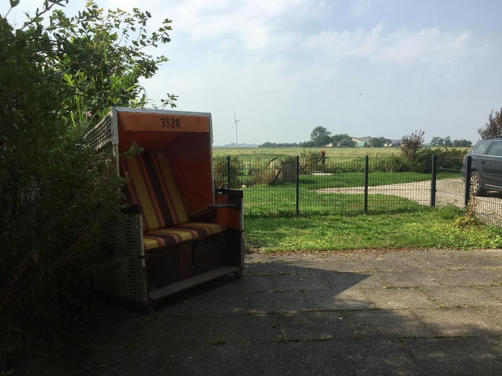Apartamento Wohnen Unter Reet Galmsbull Exterior foto