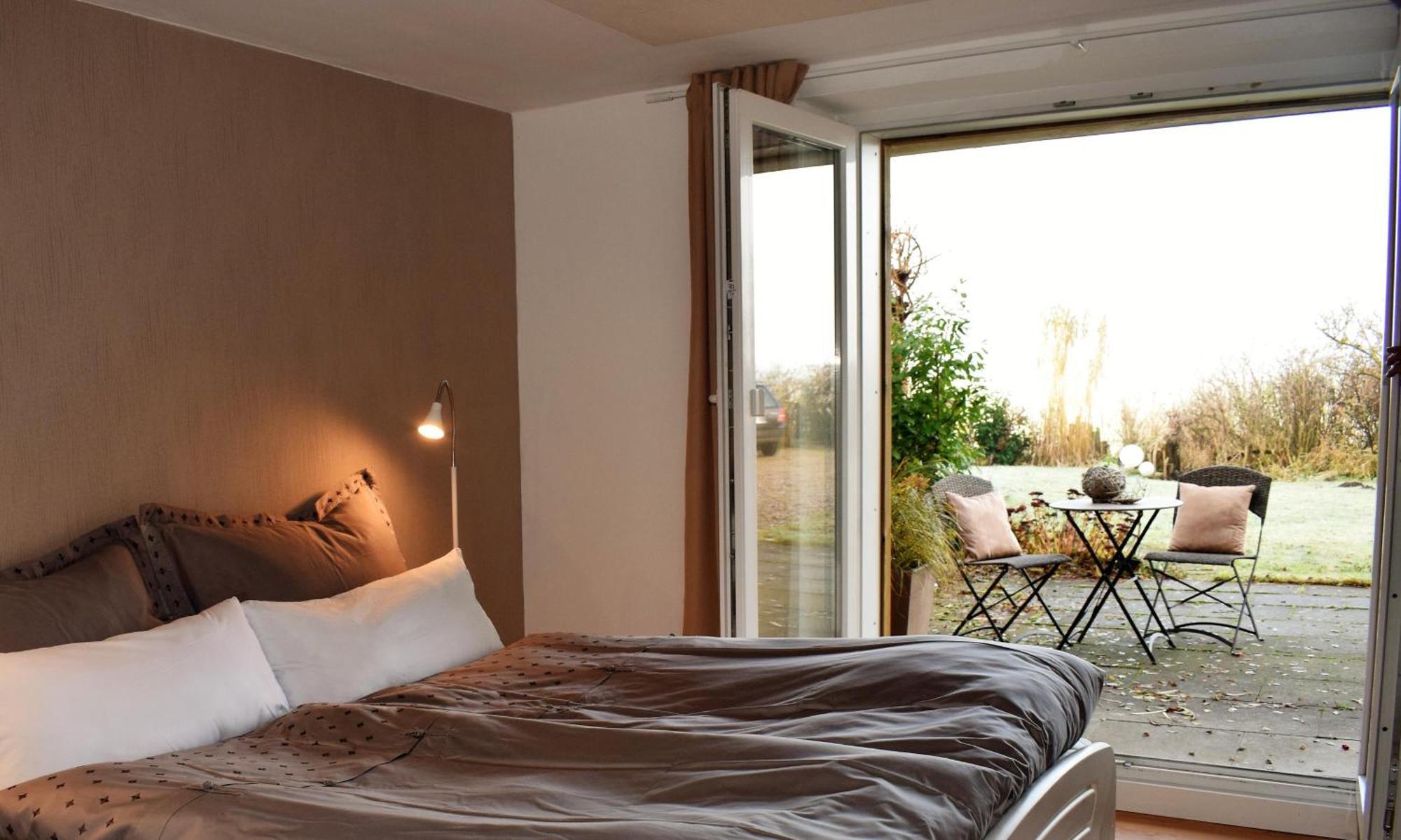 Apartamento Wohnen Unter Reet Galmsbull Exterior foto